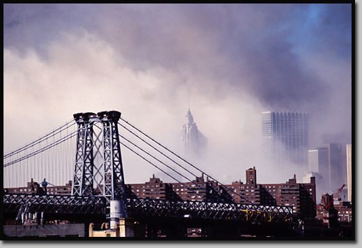 September 11. <br/>Williamsburg Bridge. 